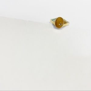 Mejuri Star Signet Ring 💫